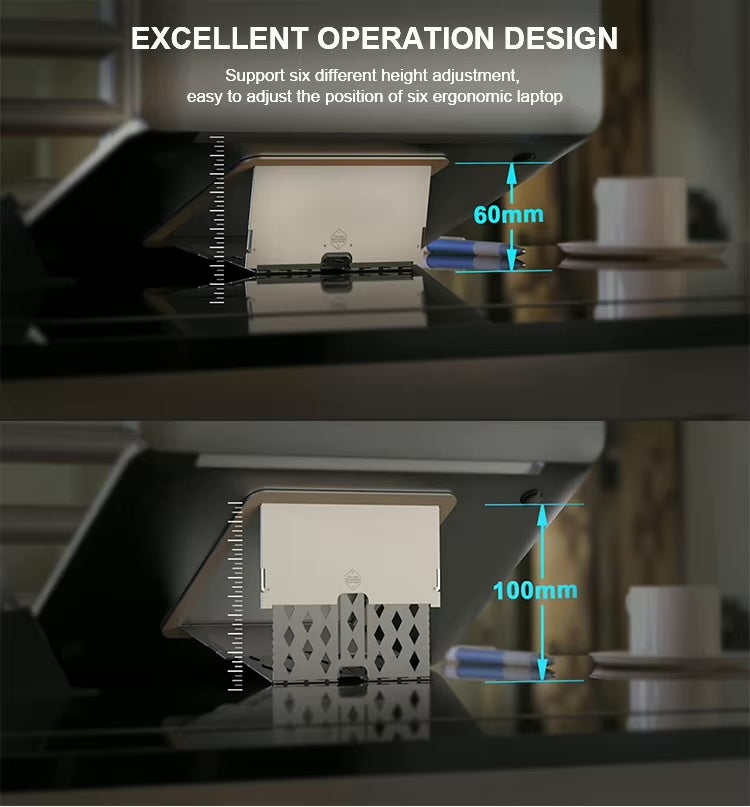 Ultra Thin Foldable Metal Laptop Stand