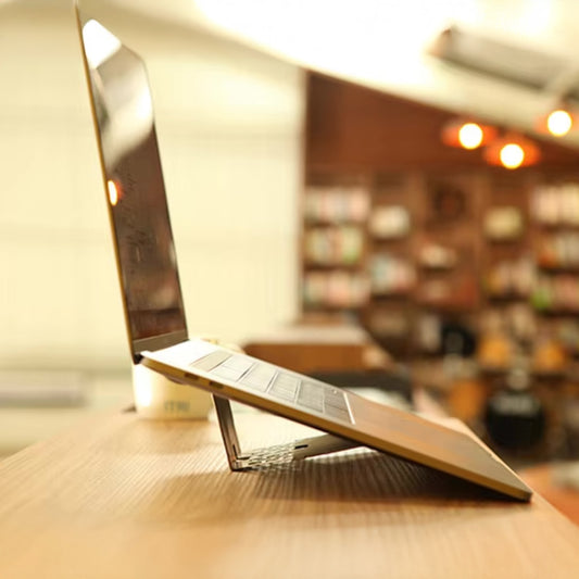 Ultra Thin Foldable Metal Laptop Stand